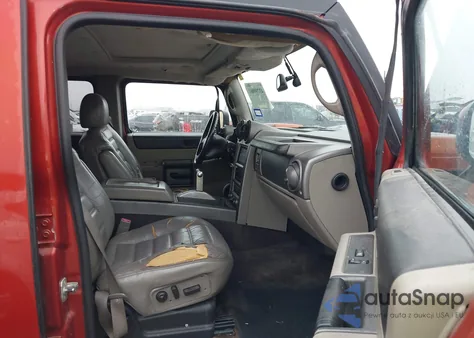 2003 Hummer H2 z USA, uszkodzony, nr VIN 5GRGN23U73H145020